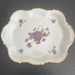 Limoges beautiful plate…9 inches long; 7 inches wide